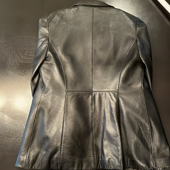 Vintage DANIER Leather Blazer Jacket - Picture 7 of 7